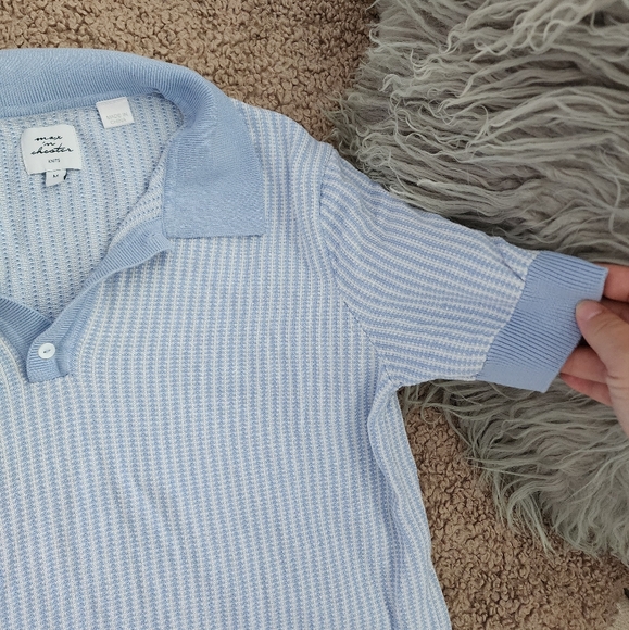 Max 'n Chester Striped Knit Polo - Picture 5 of 6